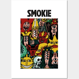 Monsters Party of Smokie Posters and Art